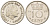 НИДЕРЛАНДЫ 10 ЦЕНТОВ 1950 ЮЛИАНА, ПЕРВЫЙ ГОД KM 182 никель 4547-825