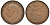 Великобритания 1 пенни 1929 Георг V (1910-1936) KM 838, Spink 4055 бронза 4123-1026