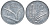 Италия 10 лир 1952 R, плуг KM 93 алюминий 4163-355