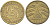 ГЕРМАНИЯ 5 РЕЙХСПФЕННИГОВ 1926 A KM 39, J. 316, Weege 7 алюминиевая бронза 206-813