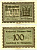РЕЙНСКИЕ ПРОВИНЦИИ 100000000 МАРОК 1923 НОТГЕЛЬД, 15 СЕНТЯБРЯ 1923 бумага 6294-27-3