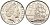 Новая Зеландия 50 центов 2006 Елизавета II (1952-2022), парусник Индевор KM 119а никелированная сталь 4579-1041