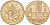 Франция 10 франков 1976 тип Матье KM 940, Le Franc 365.7-8 никель латунь 215-512