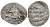 Русское Царство денга 1547-1584 Иван IV Васильевич, Московский  монетный двор, 0,34 ГР ГиК №60 серебро 262-1466