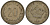 Греция 20 лепта 1895 А, король Георг I (1863-1913) KM 57 медно-никель 4538-956