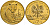 Польша 2 злотых 2011 MW, серия всемирная природа, барсук KM 762 нордик UNC 4511-347