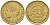 ФРАНЦИЯ 50 САНТИМОВ 1939 ТИП MORLON KM 894.1, LE FRANC 192.15 алюминиевая бронза 44-851