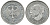 ФРГ 2 марки 1973 G, Теодор Хойс KM 127, J. 407 медно-никель плакированный никелем UNC 4681-946