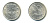 ПОРТУГАЛИЯ 5 ЭСКУДО 1977 ПАРУСНИК KM 591 медно-никель 176-252