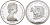 Остров Мэн 1 крона 1976 100 лет конному трамваю KM 38а серебро PROOF 1081-4-32