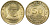 Перу 50 сентимо 1988 Мигель Грау Семинарио KM 295 латунь aUNC 4605-416