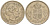 ДАНИЯ 5 КРОН 1975 S; B, МАРГРЕТЕ II (1972-) KM 863.1 медно-никель 38-514