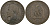 Франция 10 сантимов 1855 BB - Страсбург, Наполеон III (1852 - 1870) KM 771 бронза 4168-541