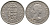 Великобритания 1 шиллинг 1961 Елизавета II (1952-2022), Английский герб KM 904, Spink 4147 медно-никель 86-1025