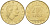 Италия 200 лир 1998 R, шестерня KM 105 алюминиевая бронза 4551-522