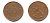 Финляндия 10 пенни 1928 республика (1918-1962) KM 24 медь 46-1624