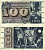 Швейцария 100 франков 1970 5 января 1970, серия 68 V, подпись 42 Pick 49 l бумага 8606-26-2-2