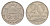 Латвия 20 сантимов 1922 год-тип KM 5 никель 4658-1245