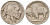 США 5 центов 1935 D, индеец, бизон KM 134 медно-никель 4614-1218