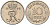 Дания 10 эре 1964 C; S, Фредерик IX (1947-1972) KM 849.1 медно-никель 08-1434