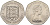 Джерси 50 пенсов 1969 герб, Елизавета II (1952-) KM 34 медно-никель UNC 4583-542