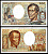 Франция 200 франков 1989 Pick 155 c бумага 7198-6-2-1