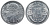Франция 1 франк 1957 тип Morlon KM 885а.1, Le Franc 221.19 алюминий 4128-333