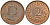Маврикий 2 цента 1971 Елизавета II (1953-1986) KM 32 бронза UNC 4514-955
