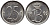 Бельгия 25 сантимов 1966 Belgie, Бодуэн I (1951-1993) KM 154.1 медно-никель 4392-858