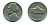 США 5 центов 1964 D, Джефферсон KM А192 медно-никель 46-1741