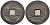 Китай 1 кэш ND (XVII-XX век) 3,7 гр бронза 4610-125