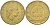 Италия 200 лир 1978 R, шестерня KM 105 алюминиевая бронза 4171-946