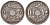 Египет 10 пиастров 1917 H, Британский протекторат KM 316 медно-никель 110-723