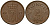 Норвегия 2 эре 1955 Хокон VII (1906 - 1957) KM 399 бронза 4156-242