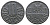 Австрия 10 грошей 1952 KM 2878 алюминий 4384-1124