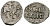 ВЕЛИКОЕ КНЯЖЕСТВО МОСКОВСКОЕ ДЕНГА 1535-1547 ИВАН IV ВАСИЛЬЕВИЧ, МОСКОВСКИЙ МОНЕТНЫЙ ДВОР, 0,34 ГР ГиК №48 серебро 262-639