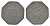 Сарребург в Лотарингии 10 пфеннигов 1917 Funck 462.2, Men05 22218..2, Men18 27788.2 цинк 4636-731