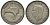 Новая Зеландия 1 флорин 1945 Георг VI (1936-1952), птичка киви KM 10.1 серебро 272-1624