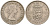 Великобритания 1 шиллинг 1960 Елизавета II (1952-2022), Английский герб KM 904, Spink 4147 медно-никель 4586-942