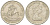 Восточно-Карибские штаты 25 центов 1987 Елизавета II (1952-2022), парусник KM 14 медно-никель 217-1021
