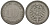 ГЕРМАНИЯ 10 ПФЕННИГОВ 1889 E, СТАРОГЕРБОВКА KM 4, Jager 4, Weege 7 медно-никель 4543-627