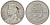 Фиджи 1 флорин 1934 Георг V (1910-1936), герб Фиджи KM 5 серебро 91-1246