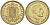 Испания 1 песета 1966 (75) Франциско Франко (1939-1975) КМ 796 алюминиевая бронза 67-755