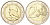 Монако 2 евро 2012 500 лет суверенитета Монако, Люсьен I KM 199 биметалл  UNC  3-4-11-16