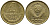 СССР 1 КОПЕЙКА 1989 Федорин 178, ММД KM 126a латунь 4392-655