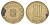 Румыния 50 бань (бани) 2006 KM 192 никель латунь 4703-754