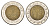 Египет 1 фунт 2007 сфинкс KM 940a биметалл 4673-824