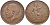 Великобритания 1 пенни 1920 Георг V (1910-1936) KM 810, Spink 4051 бронза 115-211