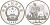 Китай 5 юаней 1988 Би Шэн, изобретатель (990-1051), тираж 14000 экземпляров KM 209 серебро PROOF 06-275-42