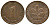 ФРГ 1 ПФЕННИГ 1979 J KM 105, J.380 сталь плакированная медью 179-1018